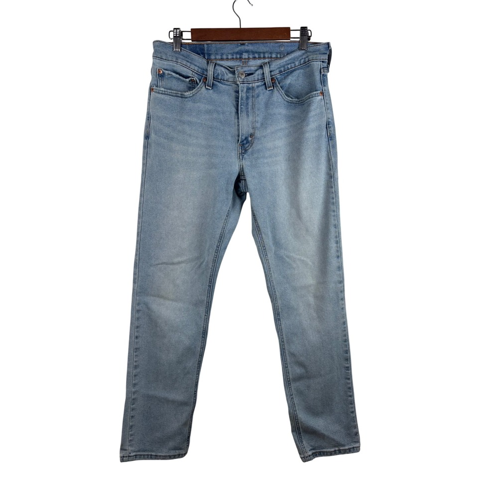 Levi's 541 Athletic Taper Jeans Mens 32x32 Light Wash Blue Stretch Denim